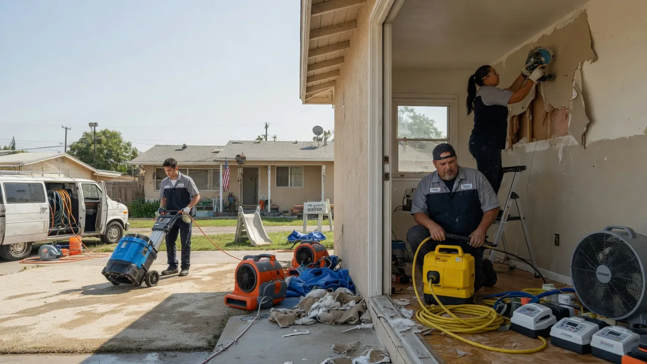 Water Damage Restoration in Cornland, IL near me